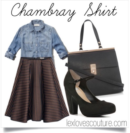 Chambray & Full Skirt